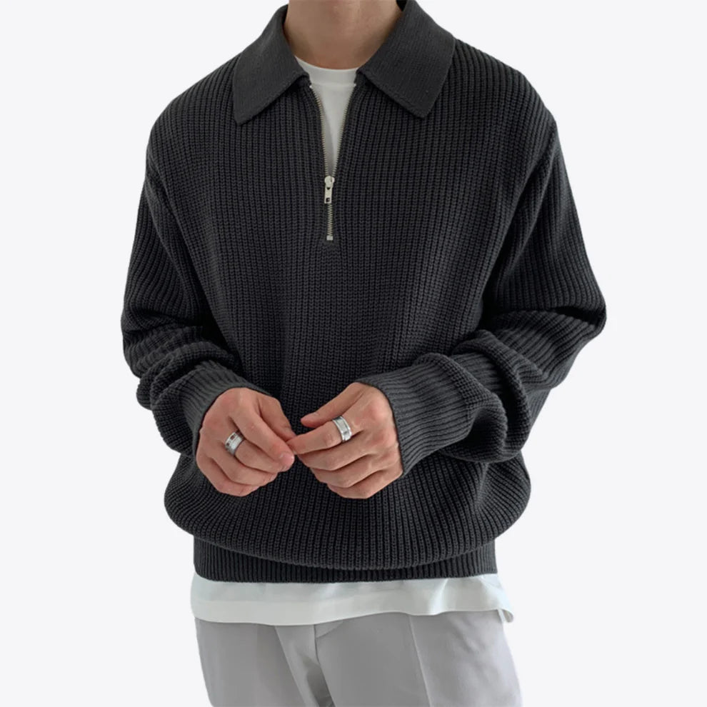 Heritage threads - Quarter Zip Sweater